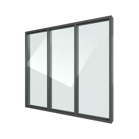 finestre-pvc-ferelca finestre in pvc alluminio grigio scuro
